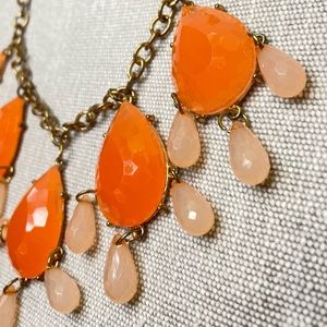 Summer Colors Necklace and Faux Turquoise Bracelet